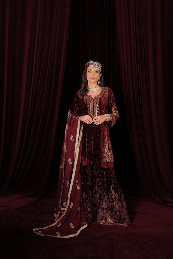 Rajkumari Sharara Suit Set