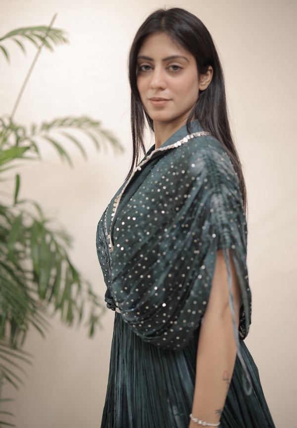 Printed Gown