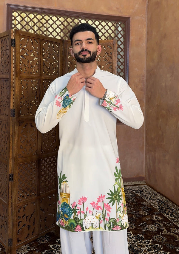 Floral Meadow Kurta Set