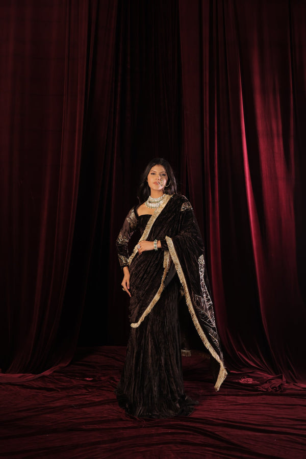 Nazneem Drape Saree