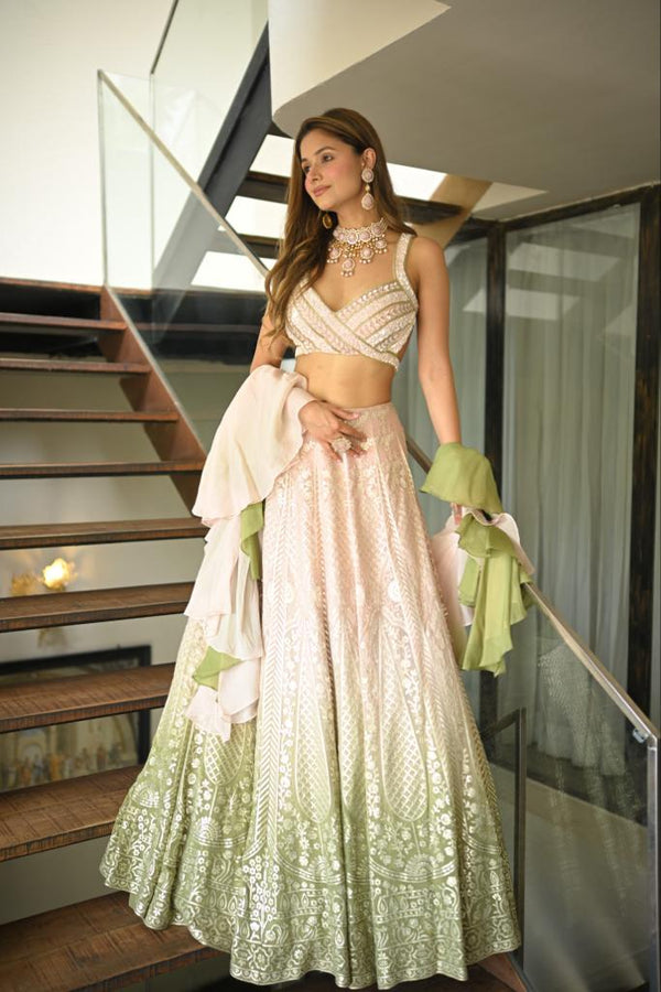 Pink Mirage Lehnga Set